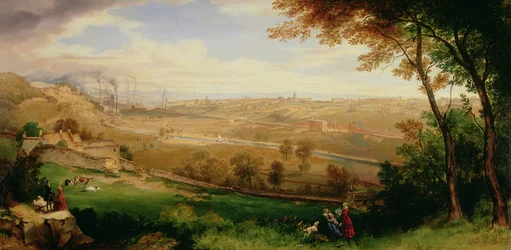 Veduta di Bradford, 1849